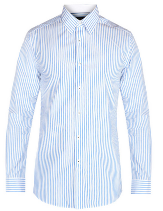 Áo sơ mi nam màu xanh