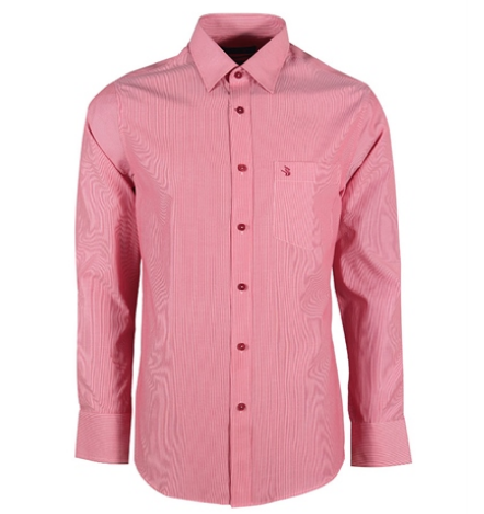 Áo sơ mi nam màu đỏ sọc